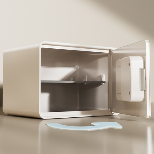 Сейф LockSworth электронный замок + ключ, 250х360х250 мм, 6 кг, белый