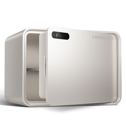 Сейф LockSworth сканер ладони + bluetooth + ключ, 250х350х250 мм, 6 кг, черный