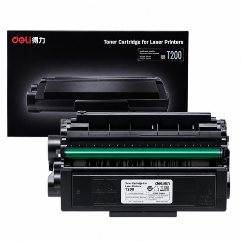 Картридж DELI T200 (4500 стр.) M2000s P2000s M2000DWs M2000DNWs P2000DNWs, совместимый, черный