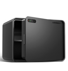 Сейф LockSworth сканер ладони + bluetooth + ключ, 300х400х300 мм, 10,2 кг, черный