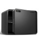Сейф LockSworth сканер ладони + bluetooth + ключ, 300х400х300 мм, 10,2 кг, черный