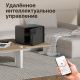 Сейф DELI LockSwort биометрический + электронный замок + ключ + Wi-Fi, 300х400х300 мм, 10 кг, белый