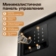 Сейф DELI LockSwort биометрический + электронный замок + ключ + Wi-Fi, 300х400х300 мм, 10 кг, белый