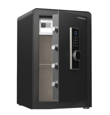 Сейф LockSworth биометрический + электронный замок + ключ, 600х380х360 мм, 26 кг, черный