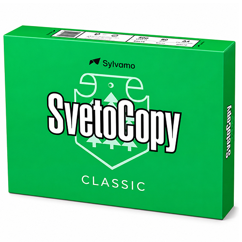 Бумага офисная SvetoCopy, А4, 80 г/м2, 500 л