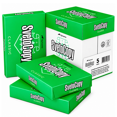 Бумага офисная SvetoCopy, А4, 80 г/м2, 500 л