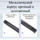 Нож канцелярский DELI, 9 мм, металлический корпус, черное лезвие