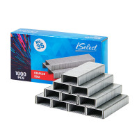 Скобы i Select для степлера №24/6 (25 листов), 1000 шт/кор