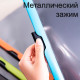 Папка с клипом DELI А4 для сшивания листов, 300 мкм, корешок 10 мм, ассорти