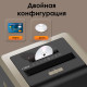 Шредер Deli, 4 уровень секретности (4х30мм), 25 листов, 31 литр