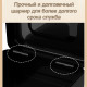 Ящик для денег DELI, 85х250х180 мм, 1,2 кг, сталь, черный