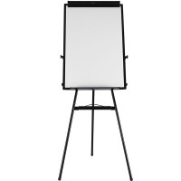 Доска-флипчарт DELI 60 x 90 см, магнитно-маркерная, на треноге 