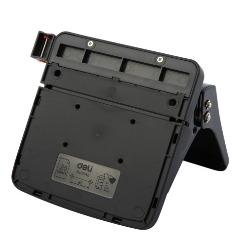 Дырокол DELI, до 25 листов, металлический корпус, черный Дырокол DELI, до 25 листов, металлический корпус, черный