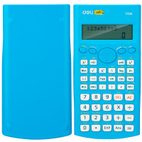 Калькулятор научный DELI "1710", 10+2 разряда, 240 функций, 165х88х23 мм, синий