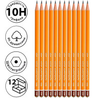 Карандаш KOH-I-NOOR "1500", профессиональный, 10Н
