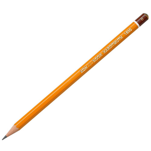 Карандаш KOH-I-NOOR "1500", профессиональный, В Карандаш KOH-I-NOOR "1500", профессиональный, В