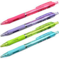 Карандаш механический DELI "Neonup", 0,7 мм, круглый корпус с ластиком, ассорти