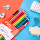 Карандаши цветные Deli "ColoRun", 12 цветов, PS, картон