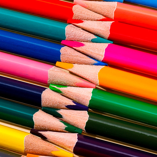 Карандаши цветные Deli "ColoRun", 24 цвета, дерево, картон