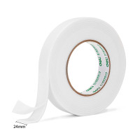 Клейкая лента двусторонняя DELI 24 мм х 4,5 м (вспененная основа)