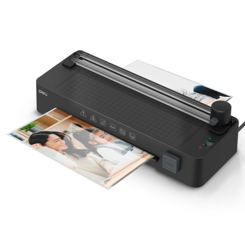 Ламинатор DELI "ET109" формат A4 (260 мм/мин), черный Ламинатор DELI "ET109" формат A4 (260 мм/мин), черный