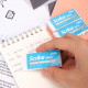 Ластик DELI "Scribe Plus", прямоугольный, белый (60х24х12 мм)