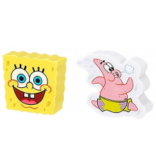 Ластик DELI "SpongeBob", ассорти (37х32х10 мм)