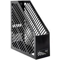 Лоток вертикальный DELI, пластик, черный