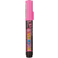 Маркер меловой MunHwa "Black Board Marker", 3мм, круглый, водная основа , розовый, 1шт
