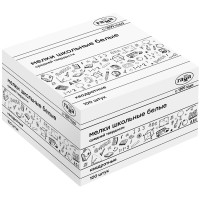 Мел школьный Гамма, белый, 100 шт., средней твердости, квадратный, картонная коробка