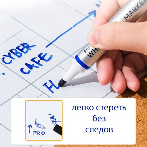 Набор маркеров для доски, DELI "Think", EU00101, 4 цвета Набор маркеров для доски, DELI "Think", EU00101, 4 цвета