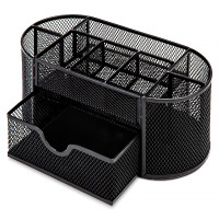 Органайзер DELI 220х112х104 мм, металлический, черный