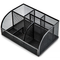 Органайзер DELI 223х140х100 мм, металлический, черный