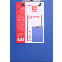 Папка-планшет DELI, А4, 0,18 мм, синяя