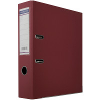 Папка-регистратор KUVERT А4, ширина корешка 72 мм, бордовая