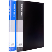 Папка с файлами DELI "Classic" на 20 вкладышей, 0,5 мм, ассорти