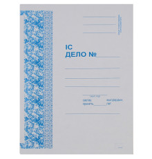 Папка-скоросшиватель картонная KUVERT, А4 формат, 250 гр, белая