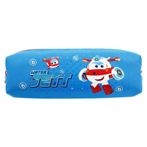Пенал 1 отделение Deli "Super wings", 205х60х60 мм, на молнии, ассорти