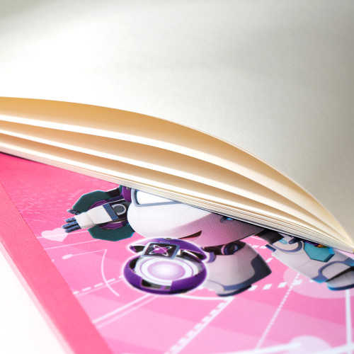 Альбом для рисования DELI, А4., 20 л., офсет, 100 г/кв.м., ассорти, склейка