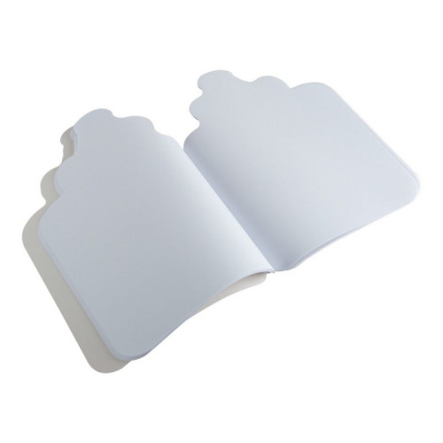 Альбом для рисования ЗХК "Цветик" "Мишка" с наклейками, 32 л., А4, на скрепке