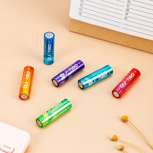 Батарейки DELI "RIO" Alkaline, LR6, 1.5V, AA, 4 шт/упак