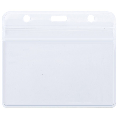 Бейдж DELI горизонтальный 100x84 мм (91x56 мм)