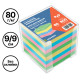 Блок для записей KUVERT в подставке цветной 9х9 см, 800 листов