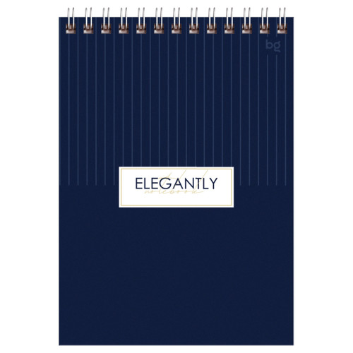 Блокнот  BG "Minimal" на спирали, А5, 60 листов в клетку