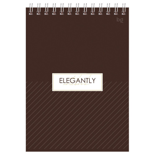 Блокнот  BG "Minimal" на спирали, А5, 60 листов в клетку