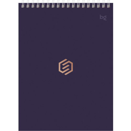 Блокнот  BG "Моноколор. Классика" на спирали, А5, 40 листов в клетку