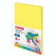 Бумага цветная BRAUBERG Medium, А4, 80 г/кв.м., 100 л., желтая