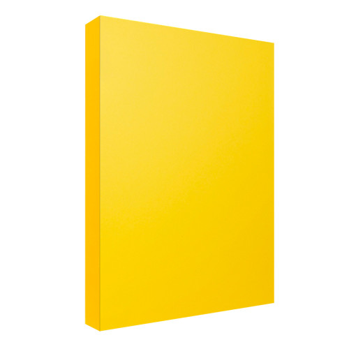 Бумага цветная Deli Intensive, А4, 80 г/кв.м., 100 л., желтая