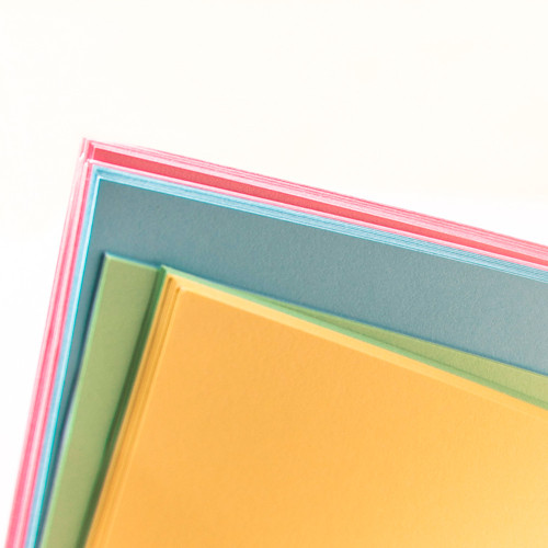 Бумага цветная Deli Pale, А4, 80 г/кв.м., 25 л., желтая
