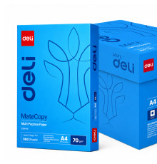 Бумага офисная DELI "MateCopy ", А4, 70 г/м2, 500 л